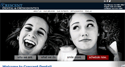 Desktop Screenshot of crescentsmiles.com